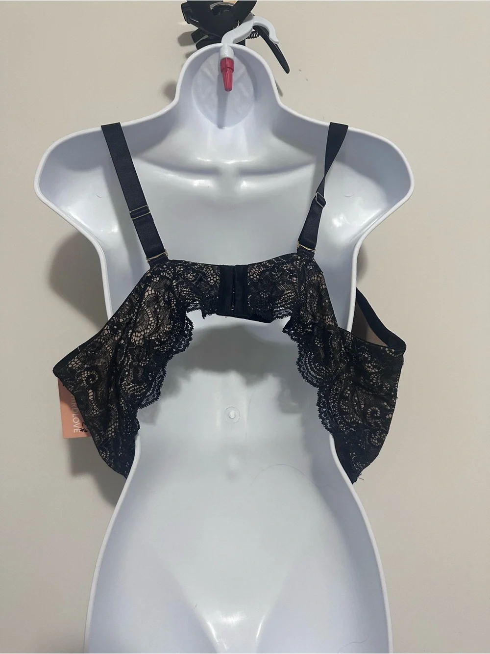 Thirdlove Lace Balconette Bra 24/7 comfort - Black 46D